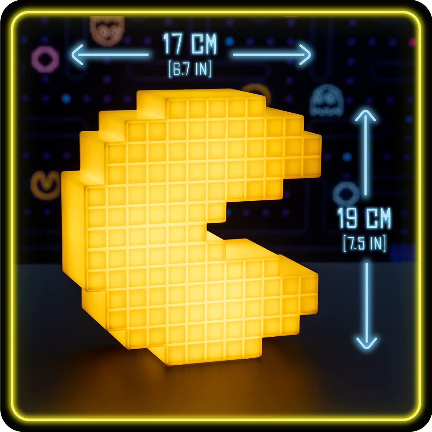 Paladone Pac-Man Classic Pixelated Style Light (PP4900PMV2)