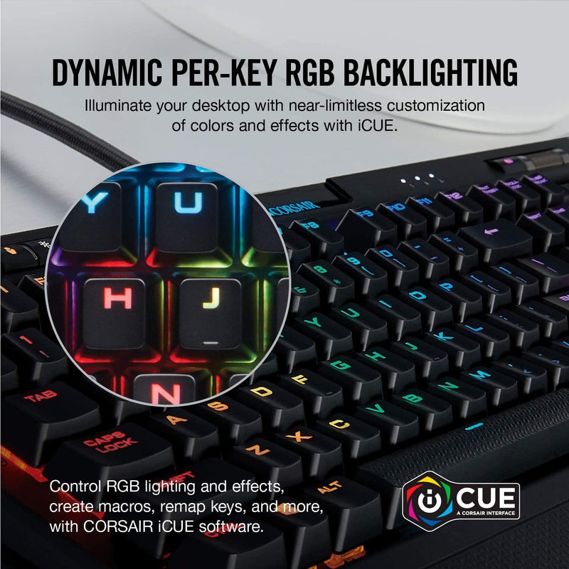 CORSAIR K70 RGB MK.2 RAPIDFIRE MECHANICAL GAMING KEYBOARD (CHERRY MX SPEED) - DataBlitz