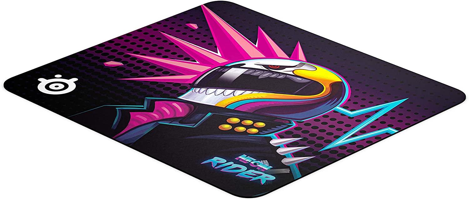 STEELSERIES QCK LARGE NEON RIDER LIMITED EDITION CLOTH GAMING MOUSEPAD (PN63837) - DataBlitz