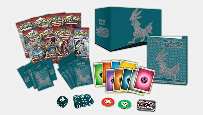 POKEMON TRADING CARD GAME SUN & MOON CRIMSON INVASION ELITE TRAINER BOX - DataBlitz