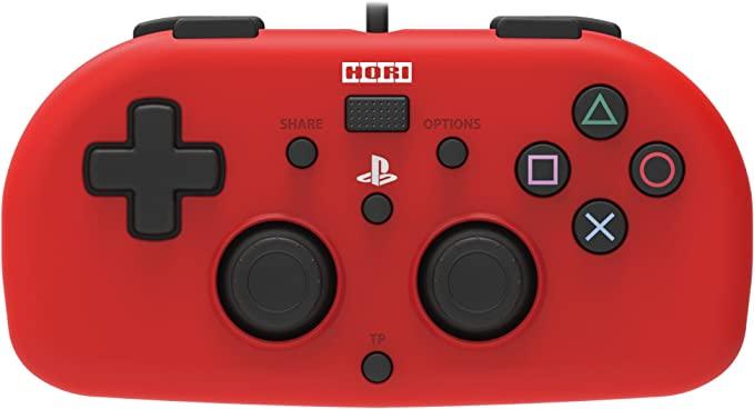 PS4 Hori Wired Controller Light Red JPN (PS4-101) - DataBlitz