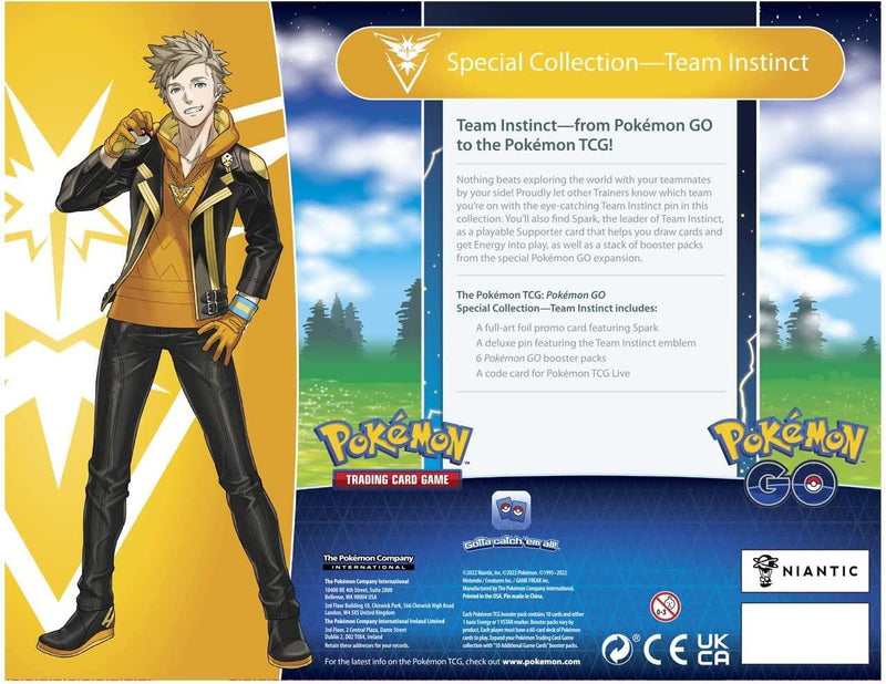 POKEMON Trading Card Game Pokemon Go SS10.5 Sword And Shield Special Collection Box (Team Instinct) (290-85053) - DataBlitz