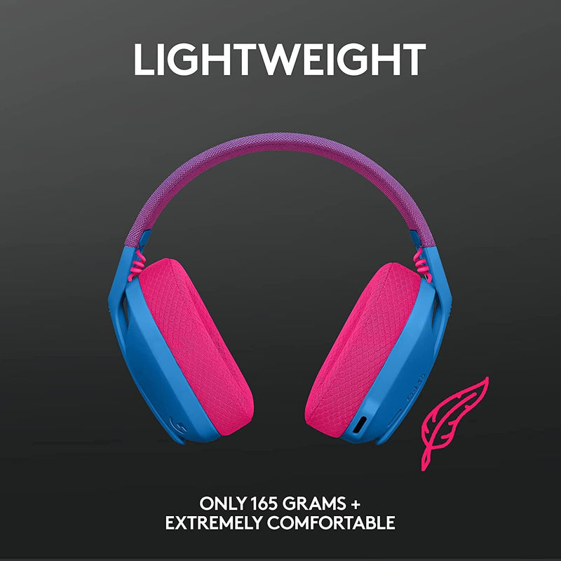 Logitech G435 Lightspeed Wireless Gaming Headset (Blue) - DataBlitz