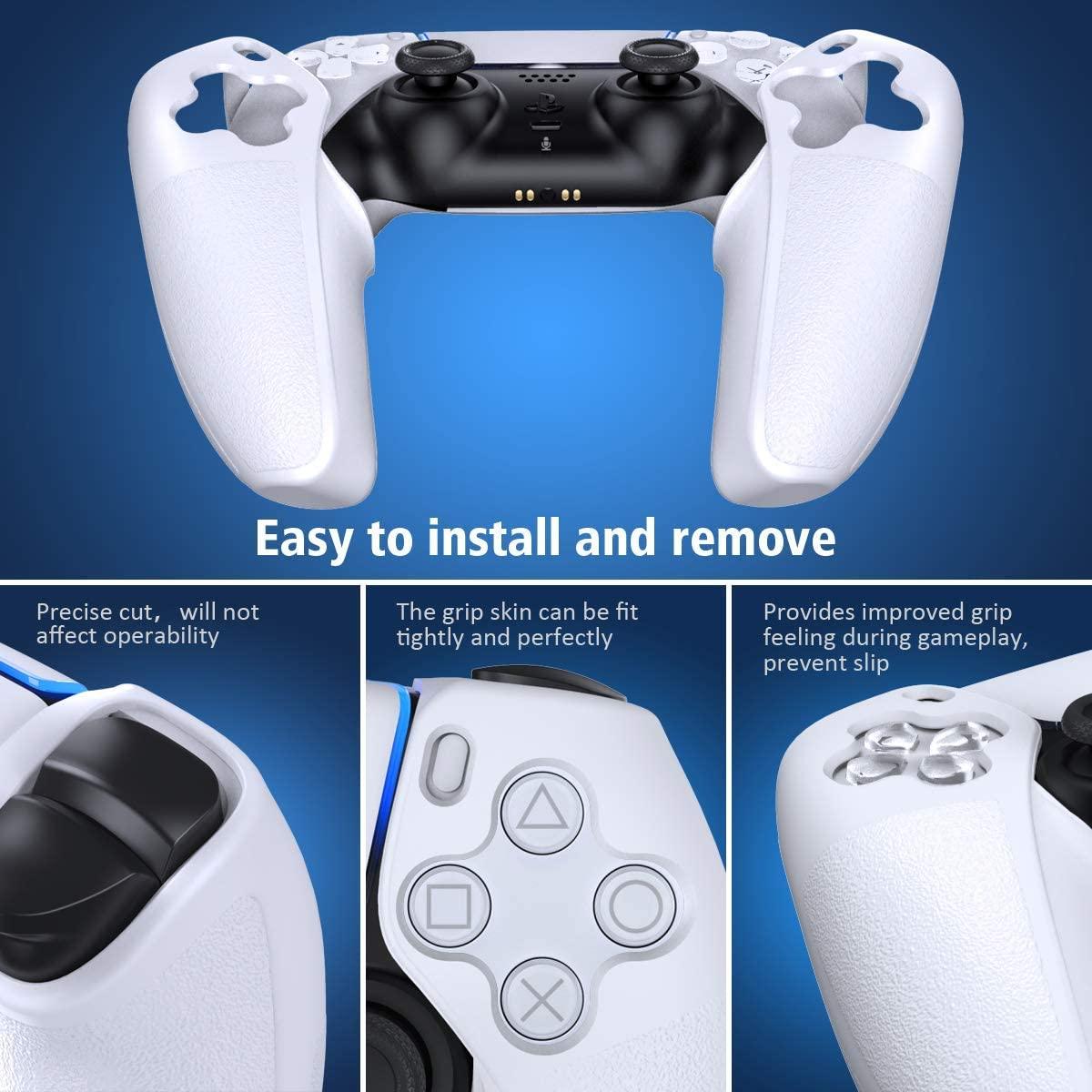 OIVO PS5 CONTROLLER GRIP SKIN FOR P-5 (WHITE) (IV-P5226)
