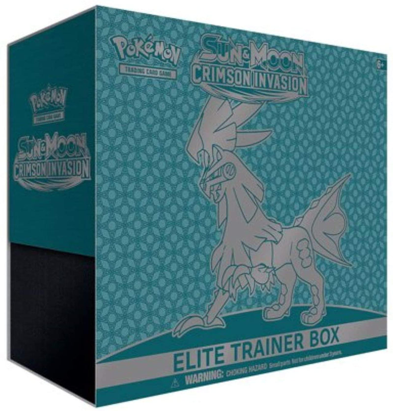 POKEMON TRADING CARD GAME SUN & MOON CRIMSON INVASION ELITE TRAINER BOX - DataBlitz