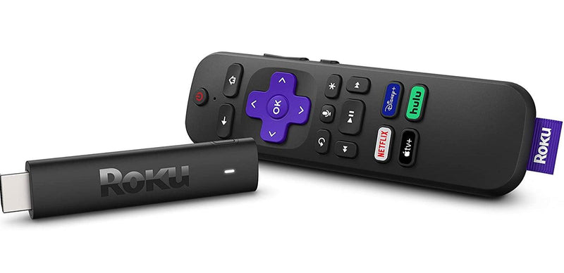 Roku Streaming Stick - Portable 4K/HDR/Dolby Vision Streaming Device, Voice  Remote, Free & Live TV