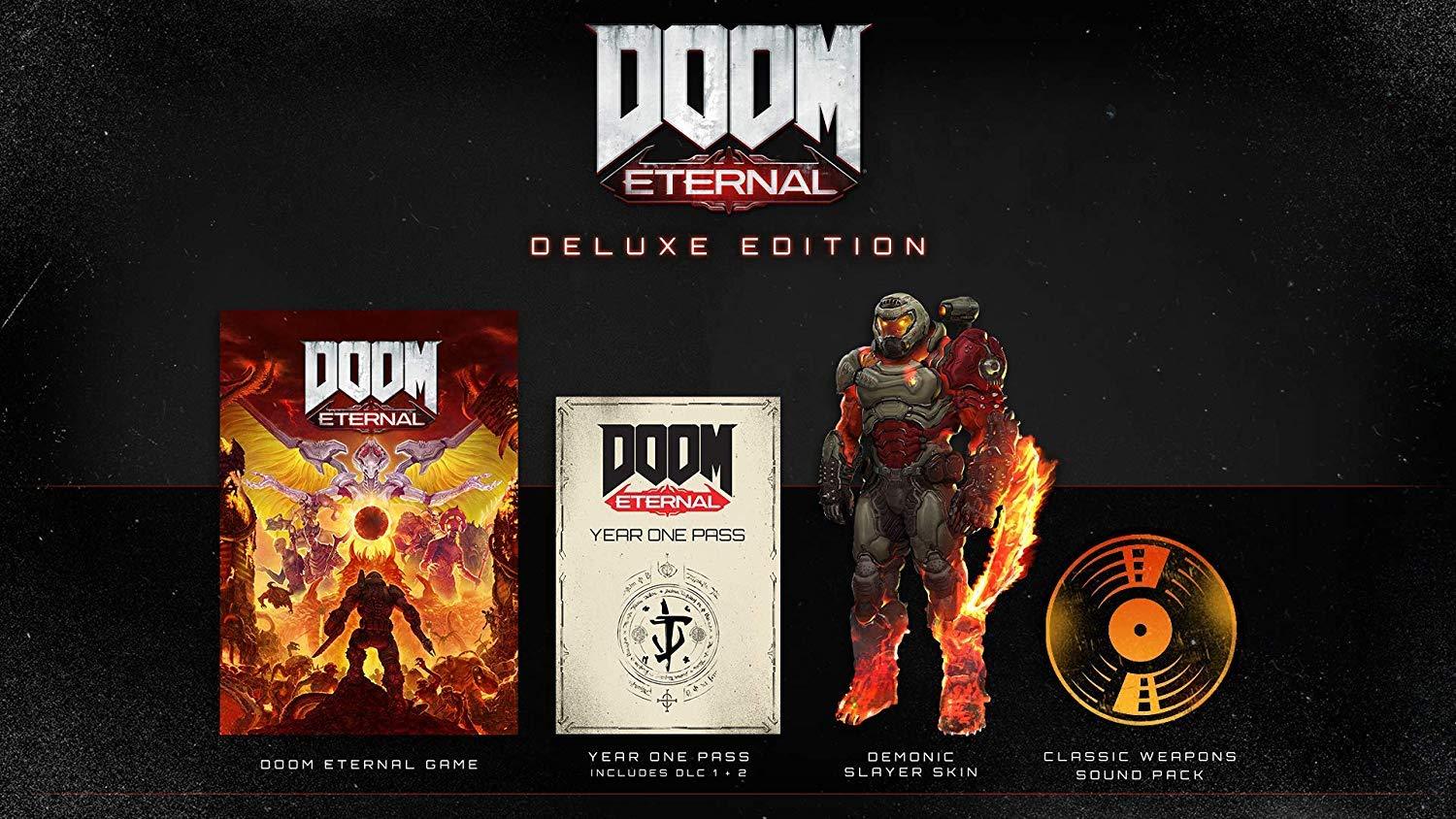 PS4 DOOM ETERNAL DELUXE EDITION REG. 3 - DataBlitz