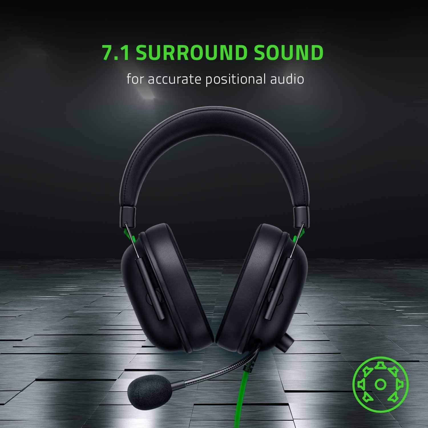RAZER BLACKSHARK V2 X MULTI-PLATFORM WIRED ESPORTS HEADSET (PC/MAC/PS4/XB1/SMARTPHONE) BLACK - DataBlitz