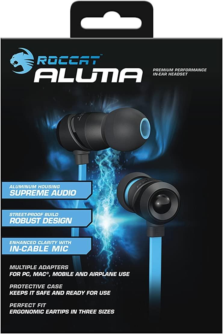 Headset Roc Roccat Aluma Premium Performance In-Ear Headset (ROC-14-210-AS) - DataBlitz
