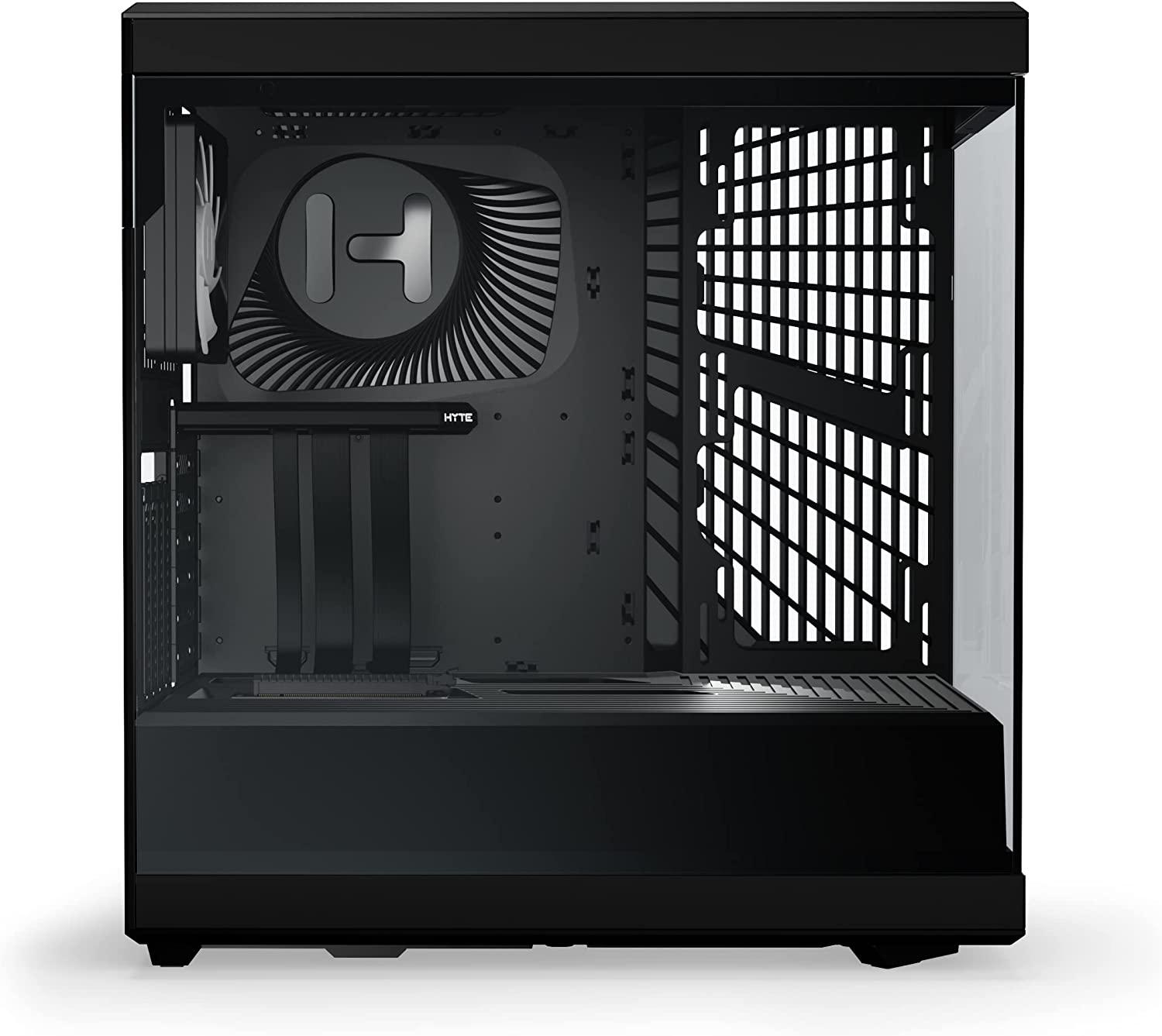 Hyte Y40 Mid-Tower ATX S-Tier Aesthetic Case (Black/Black)(CS-HYTE-Y40-B)