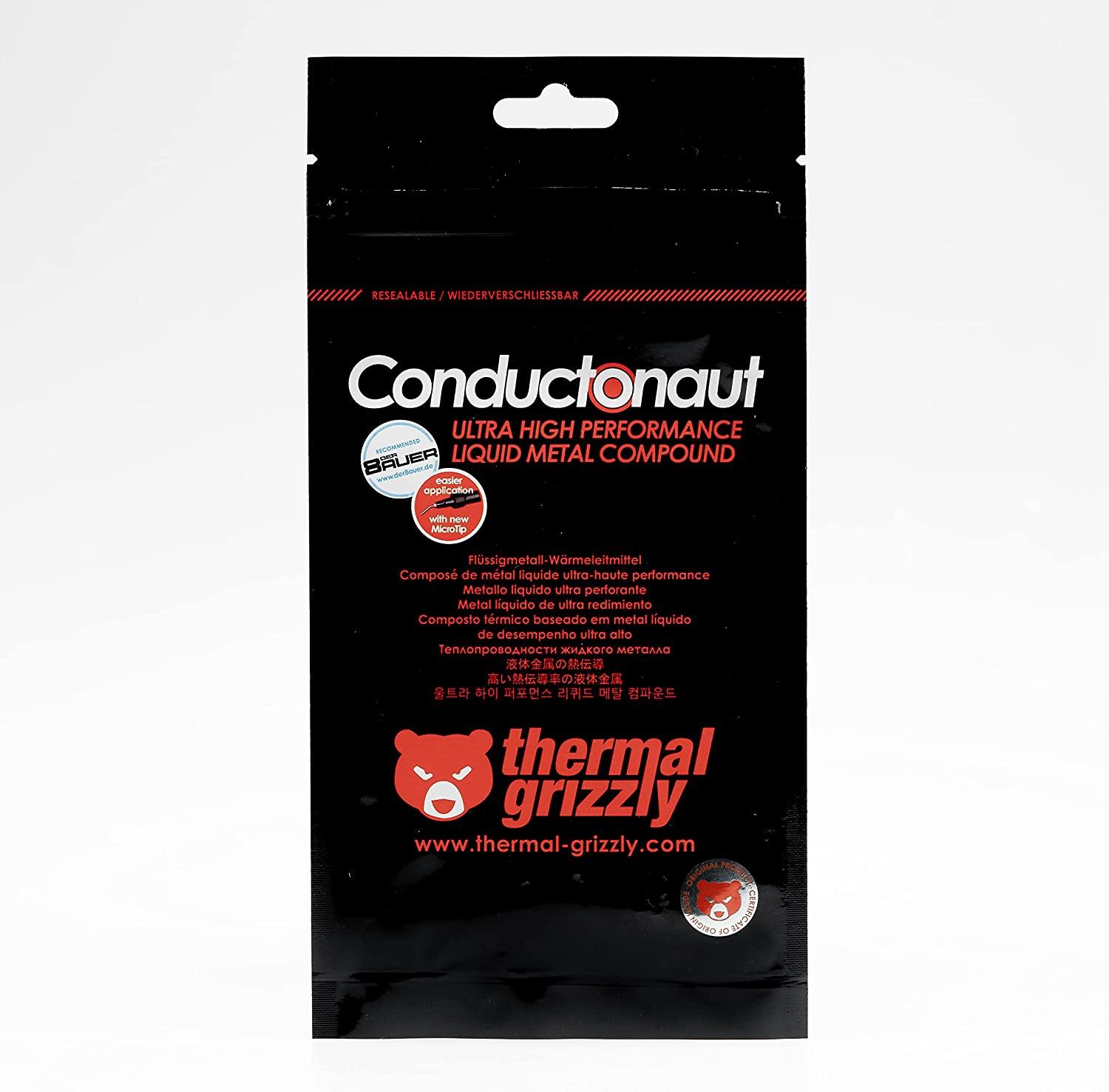Thermal Grizzly Conductonaut Ultra High Performance Liquid Metal Compound 5G (TG-C-005-R) - DataBlitz