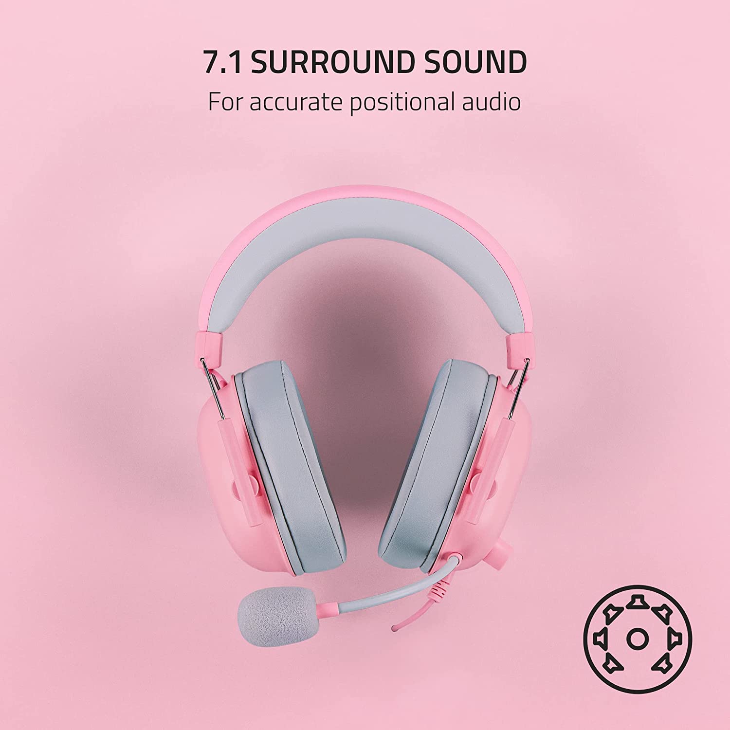 Razer Blackshark V2 X Multi-Platform Wired Esports Headset (Quartz)