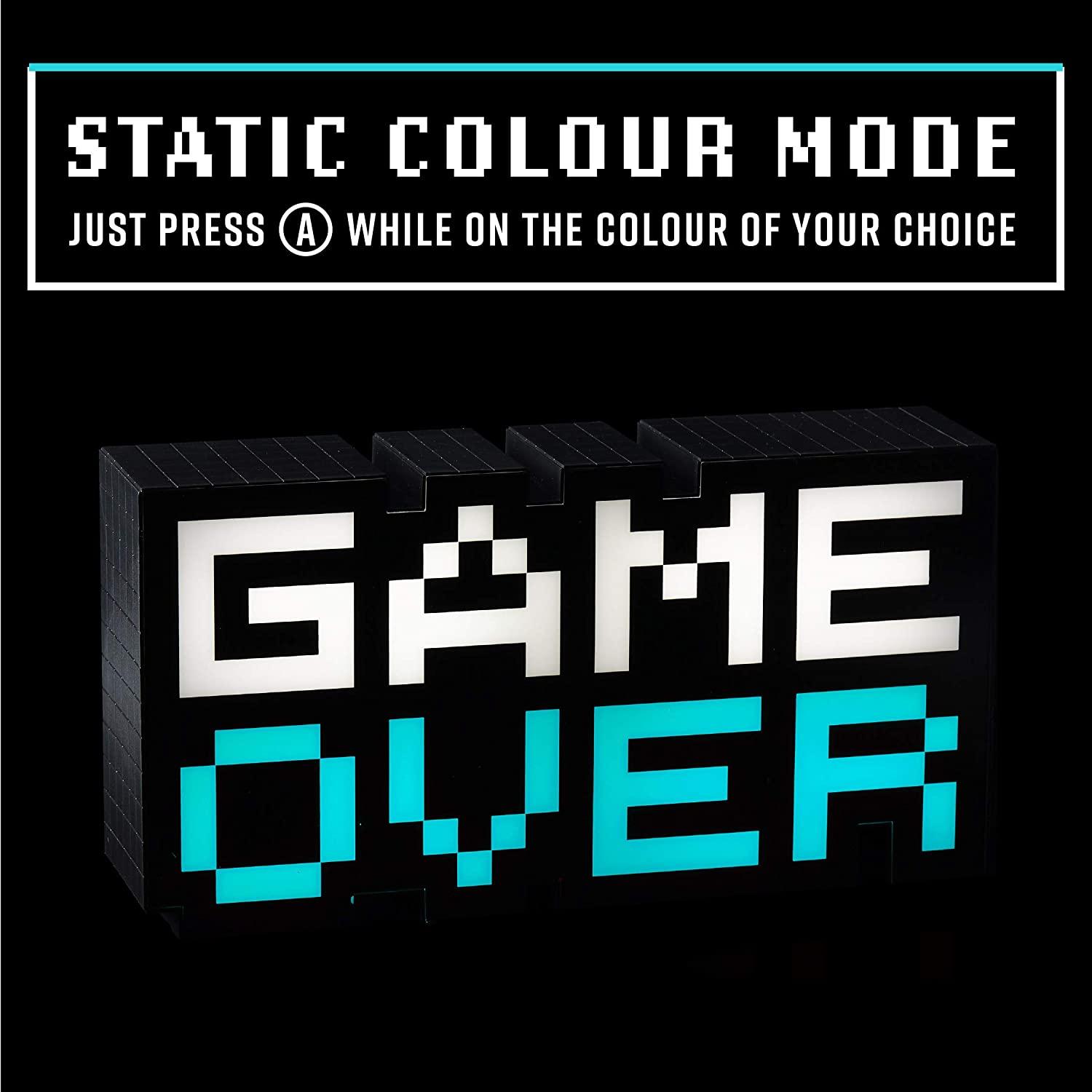 PALADONE 8-BIT GAME OVER LIGHT (PP5016V2) - DataBlitz