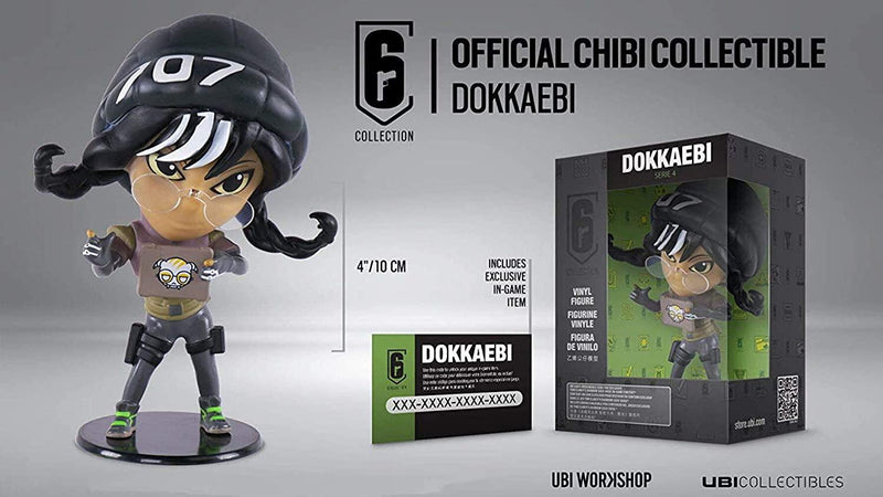 Rainbow Six Siege Collection Series 4 Dokkaebi Chibi Figure - DataBlitz