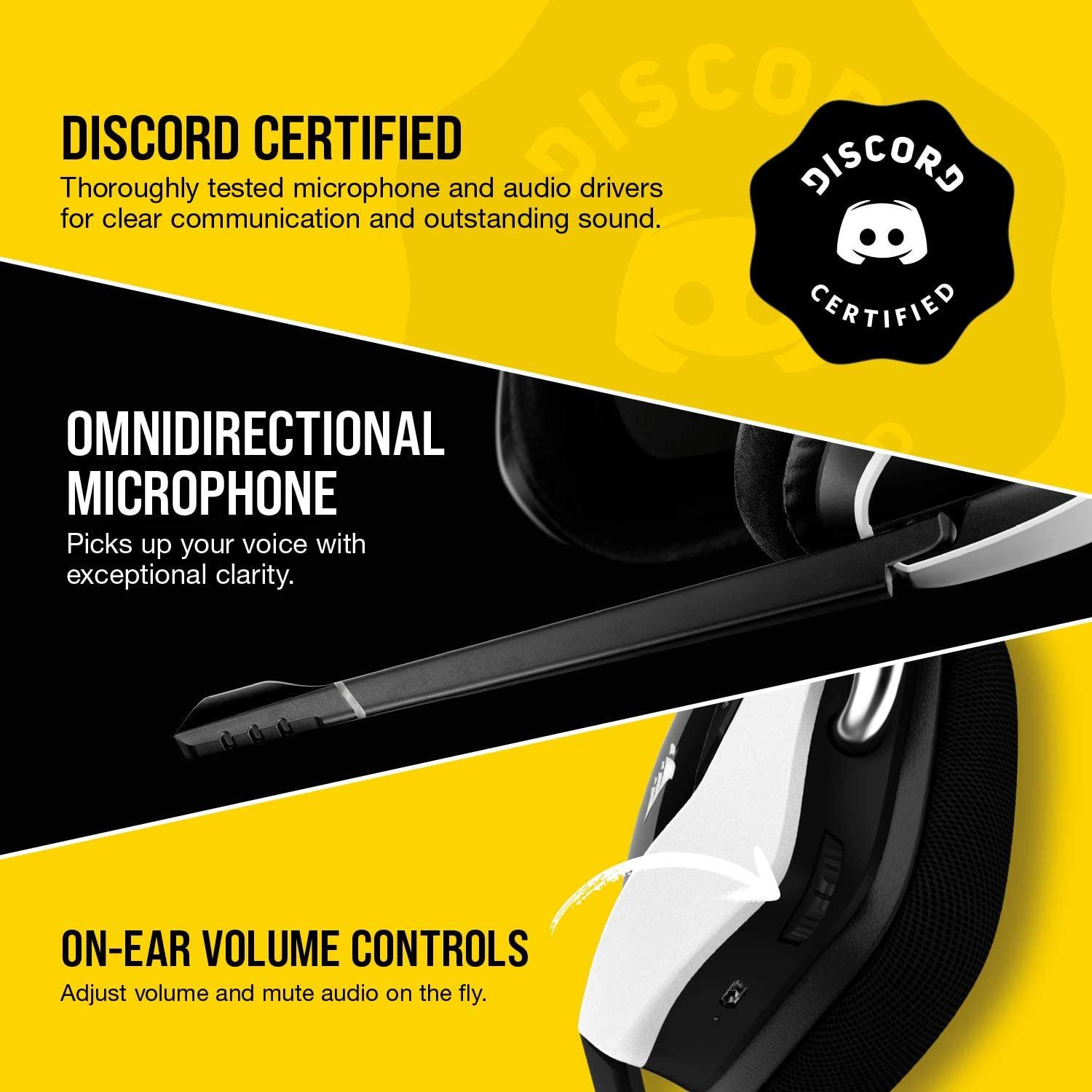 CORSAIR VOID RGB ELITE WIRELESS PREMIUM WIRELESS GAMING HEADSET WITH 7.1 SURROUND SOUND WHITE (PC/PS4) - DataBlitz