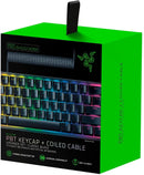 RAZER PBT KEYCAP + COILED CABLE UPGRADE SET (CLASSIC BLACK) - DataBlitz