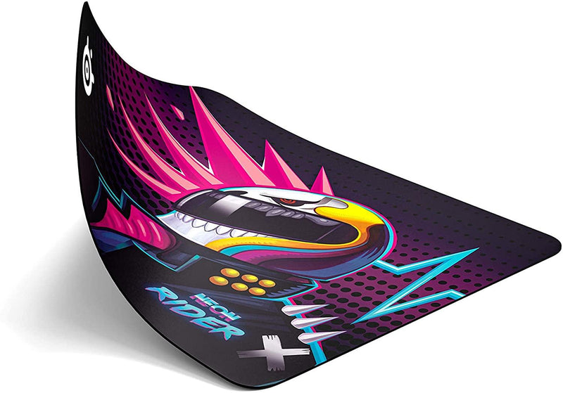 STEELSERIES QCK LARGE NEON RIDER LIMITED EDITION CLOTH GAMING MOUSEPAD (PN63837) - DataBlitz