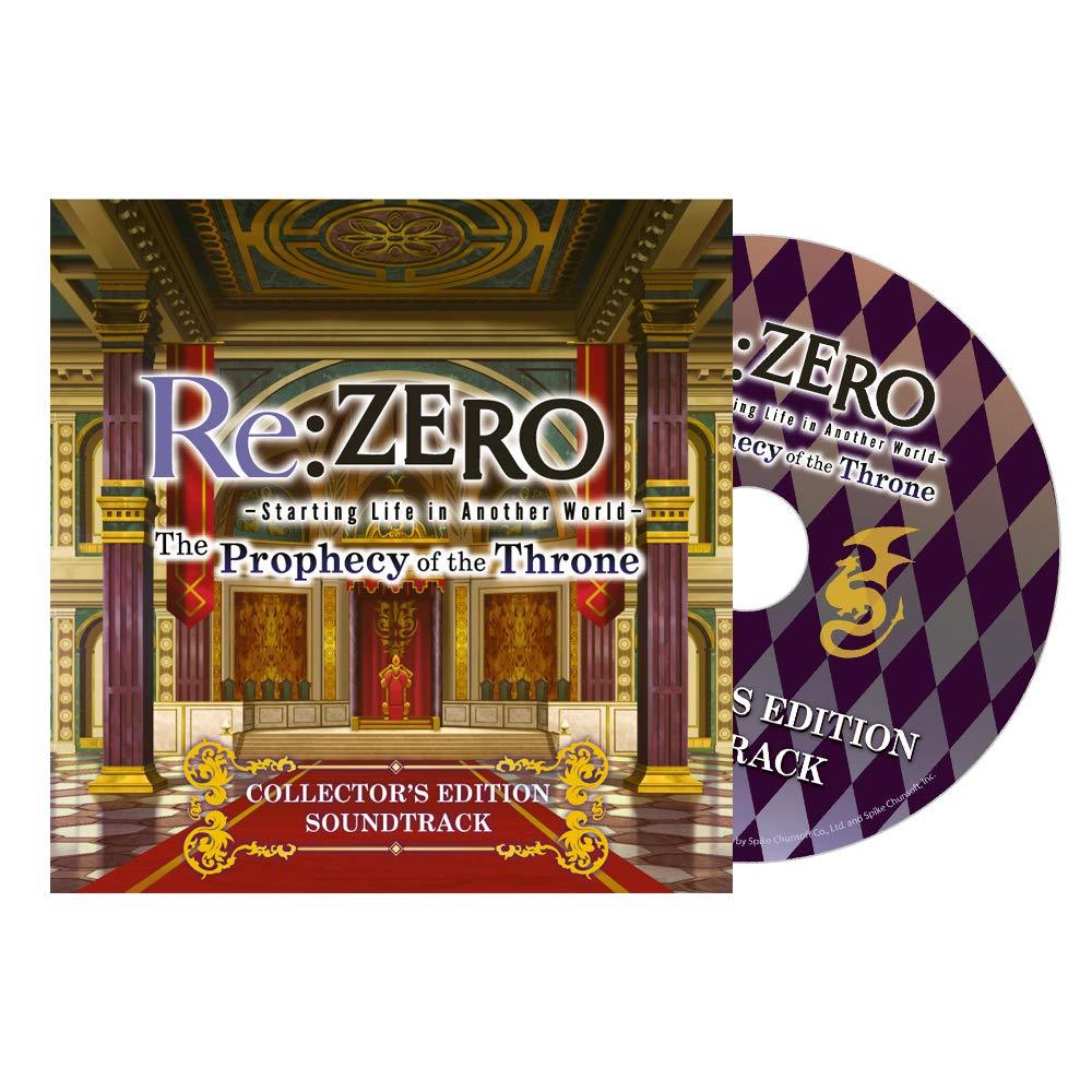 Nintendo Switch Re:Zero Starting Life In Another World The Prophecy Of The Throne Collectors Edition