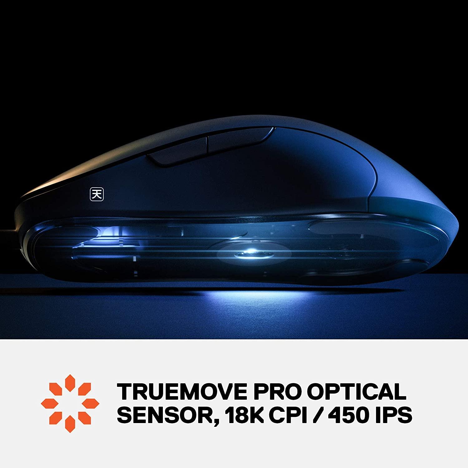 STEELSERIES SENSEI TEN WIRED AMBIDEXTROUS GAMING MOUSE (BLACK) (PN62527) - DataBlitz