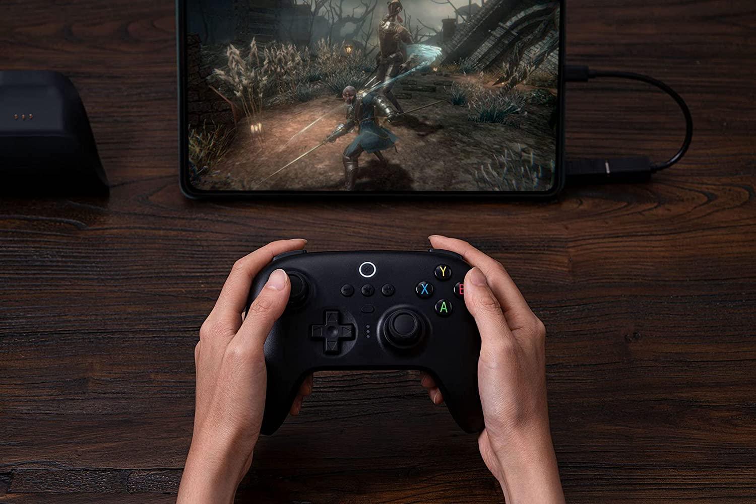 8BITDO Ultimate Wireless 2.4G Controller (Windows/Android/Raspberry Pi) (Black Edition) (81HA02) - DataBlitz