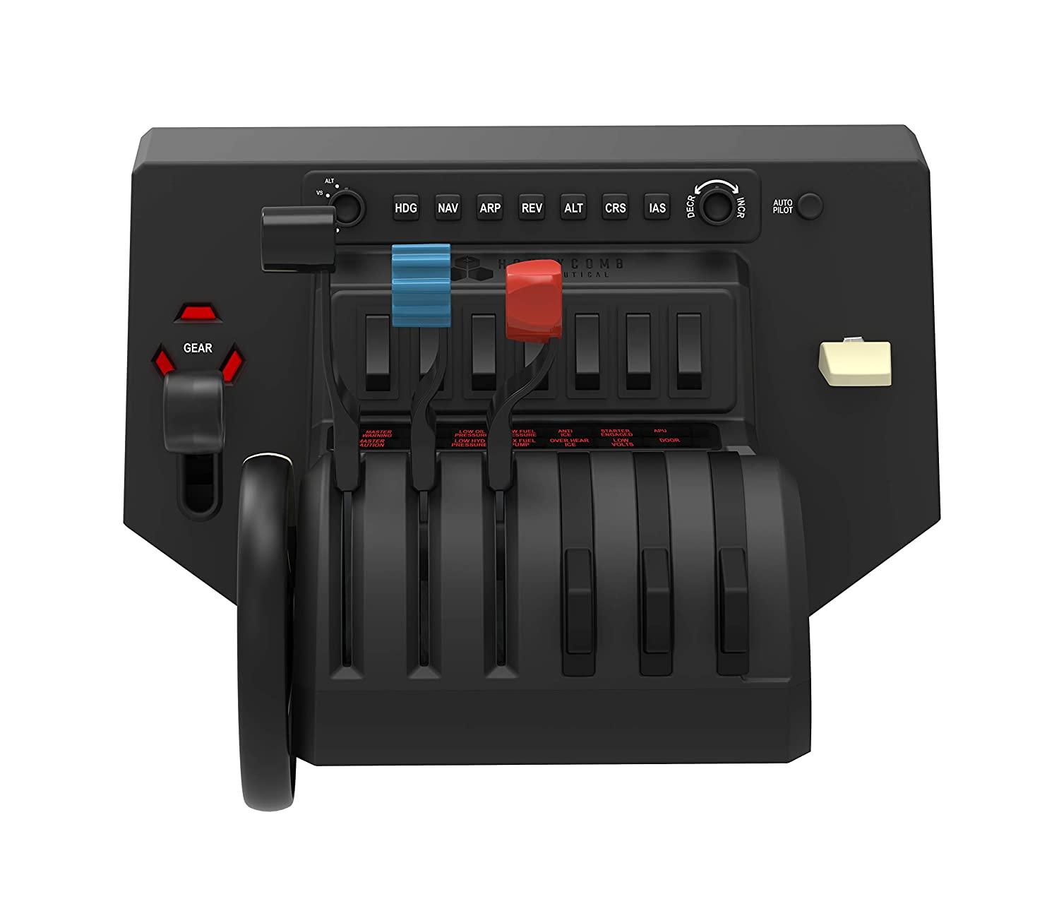 HONEYCOMB BRAVO THROTTLE QUADRANT WITH AUTO PILOT & ANNUNCIATOR PANEL - DataBlitz