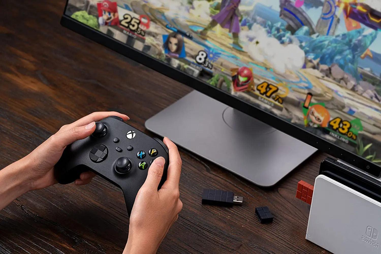 8BitDo USB Wireless Adapter 2 for Switch/ Windows/ RasPi 83DC (Brown Ed.) - DataBlitz