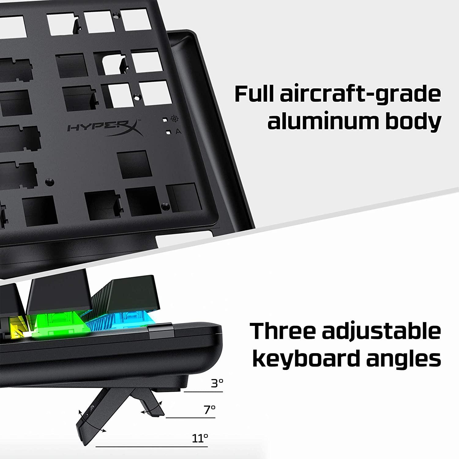 HyperX Alloy Origins Core RGB Mechanical Gaming Keyboard (Aqua Switch Tactile) For PC/PS4/XB1