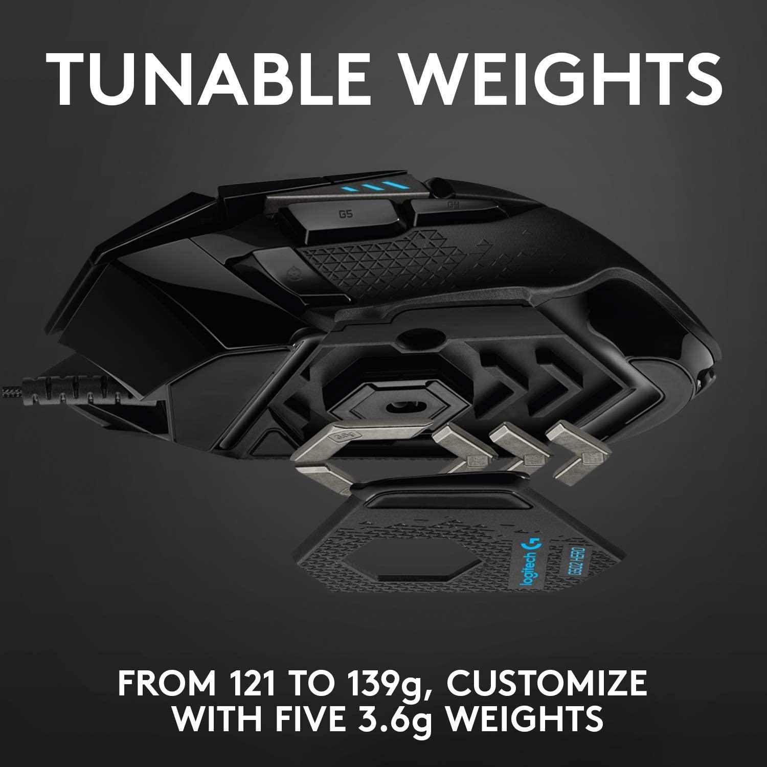 LOGITECH G502 HERO HIGH PERFORMANCE GAMING MOUSE - DataBlitz