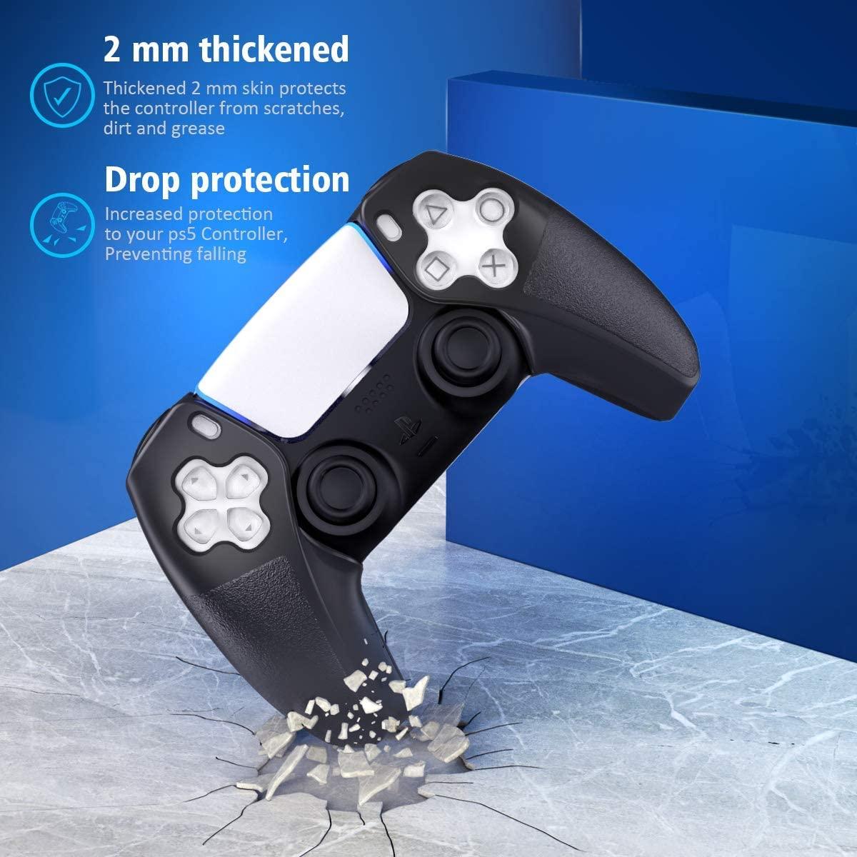 OIVO PS5 CONTROLLER GRIP SKIN FOR P-5 (WHITE) (IV-P5226)