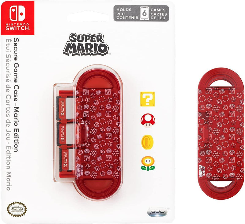 NSW PDP Secure Game Case Mario Edition 6 Cartridges (500-032) - DataBlitz