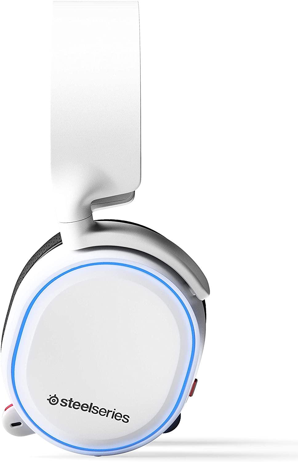 STEELSERIES ARCTIS 5 WHITE 7.1 SURROUND RGB GAMING HEADSET 2019 EDITION (PN61507) - DataBlitz