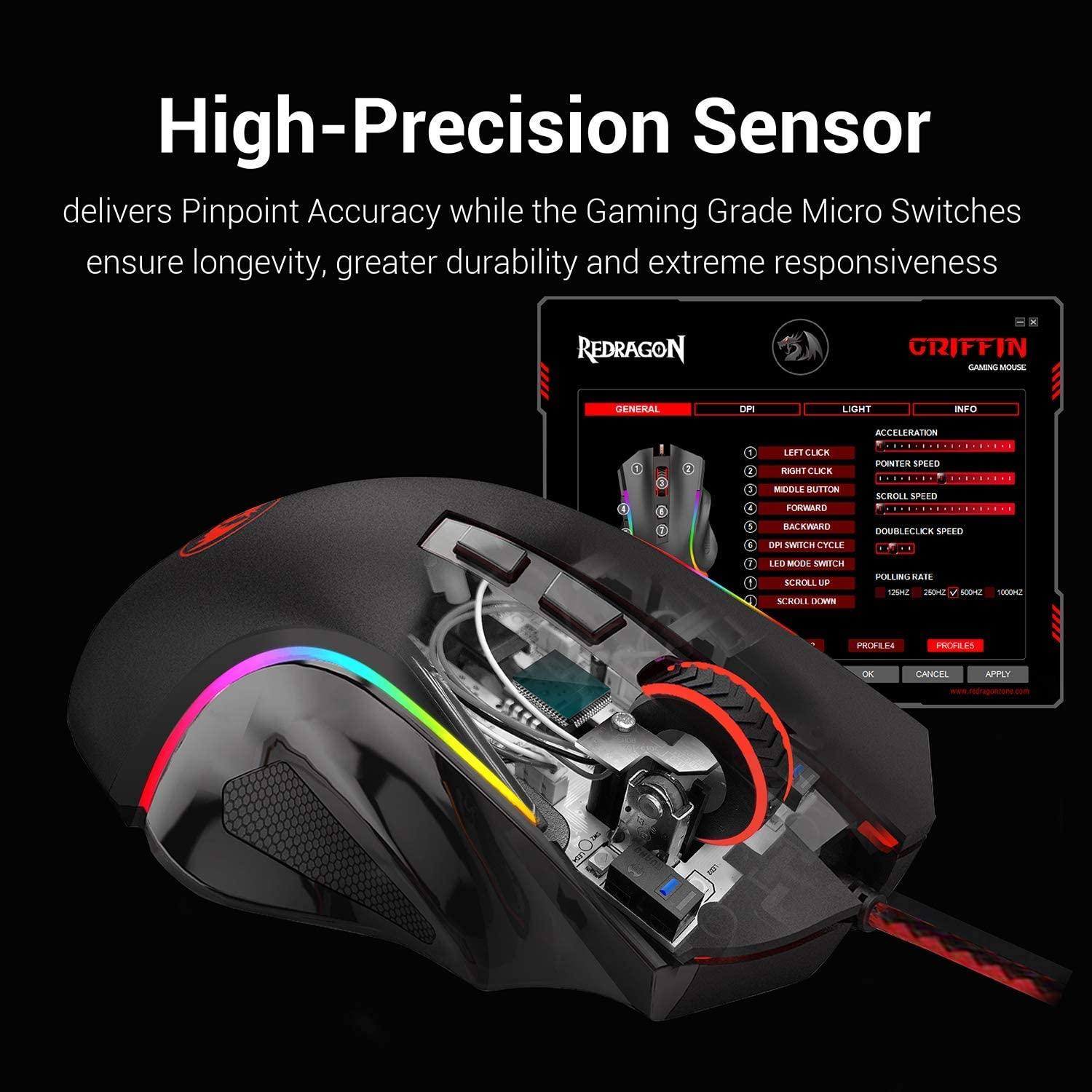 REDRAGON GAMING ESSENTIALS KEYBOARD & MOUSE 2 IN 1 SET (K552RGB-BA) - DataBlitz