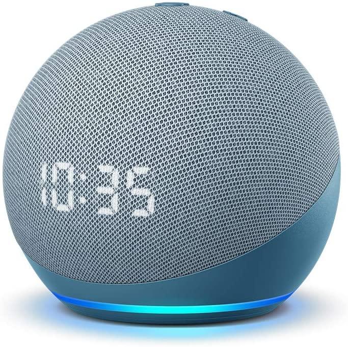 AMAZON ALL-NEW ECHO DOT 4TH GEN SMART SPEAKER WITH CLOCK & ALEXA (TWILIGHT BLUE) - DataBlitz