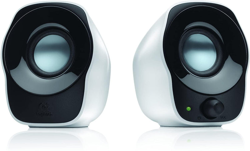 Z120 LOGITECH Z120 COMPACT STEREO SPEAKERS (WHITE) - DataBlitz