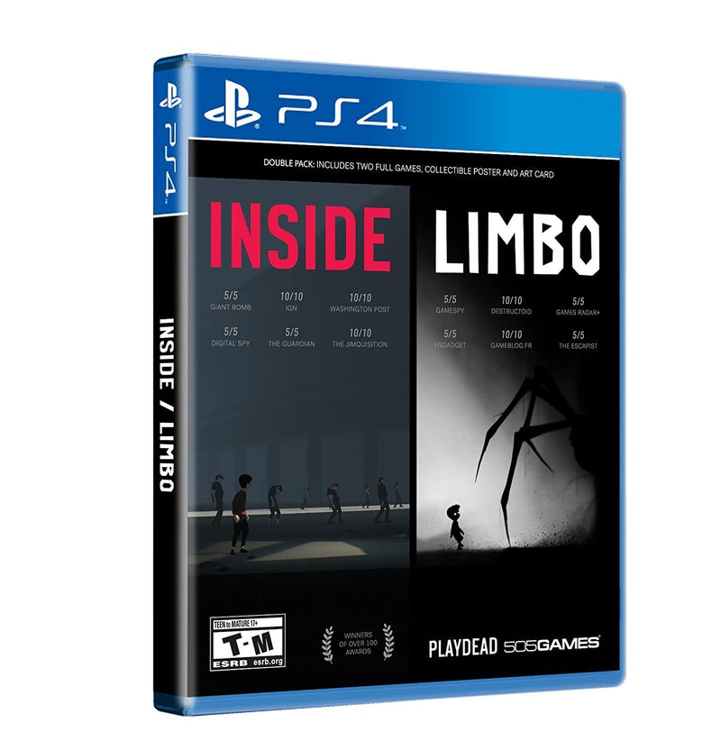 PS4 INSIDE + LIMBO DOUBLE PACK ALL - DataBlitz