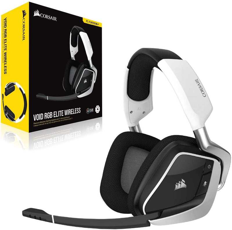 CORSAIR VOID RGB ELITE WIRELESS PREMIUM WIRELESS GAMING HEADSET WITH 7. ...