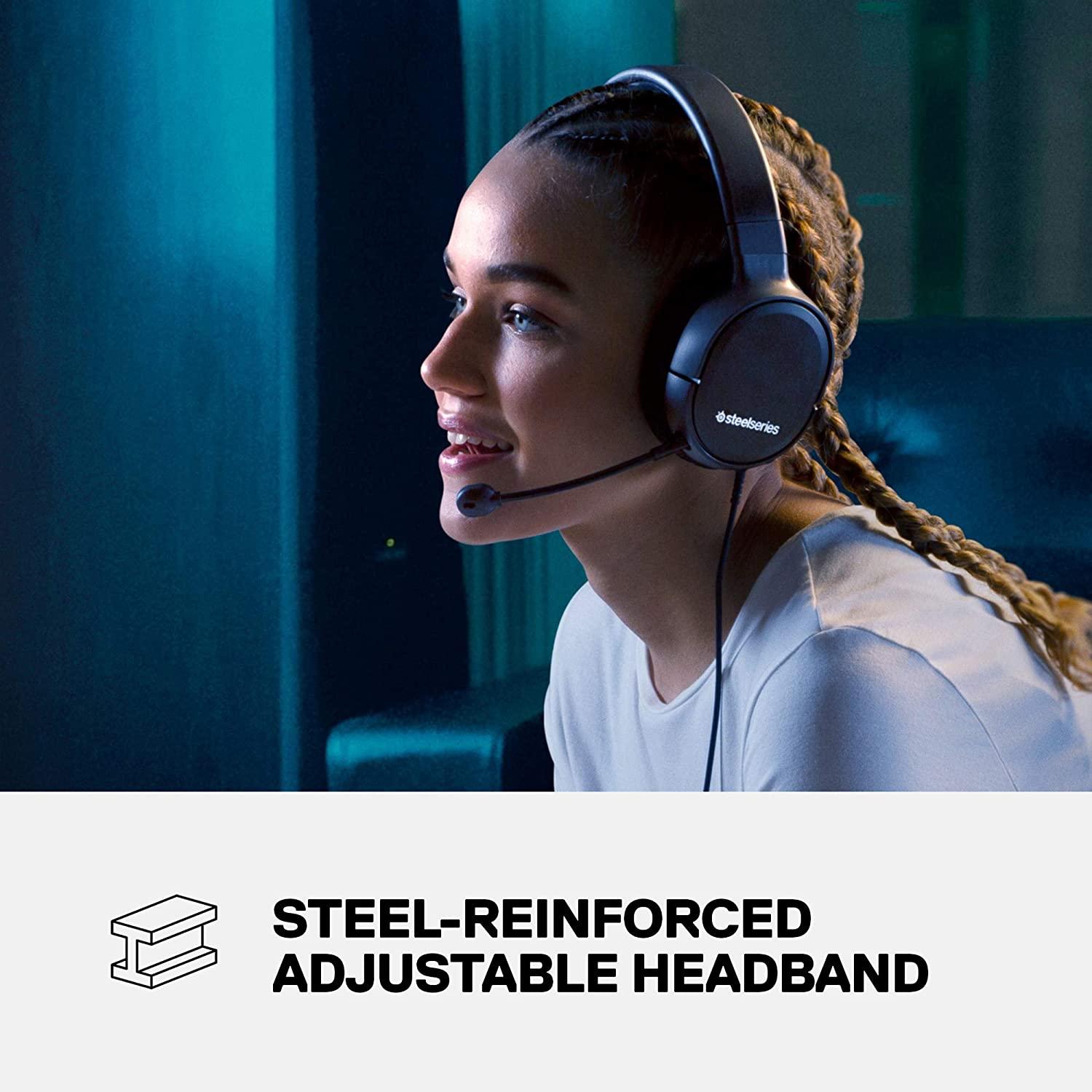 STEELSERIES ARCTIS 1 ALL-PLATFORM WIRED GAMING HEADSET (PC/SWITCH/XBOX/PS4) (PN61427) - DataBlitz