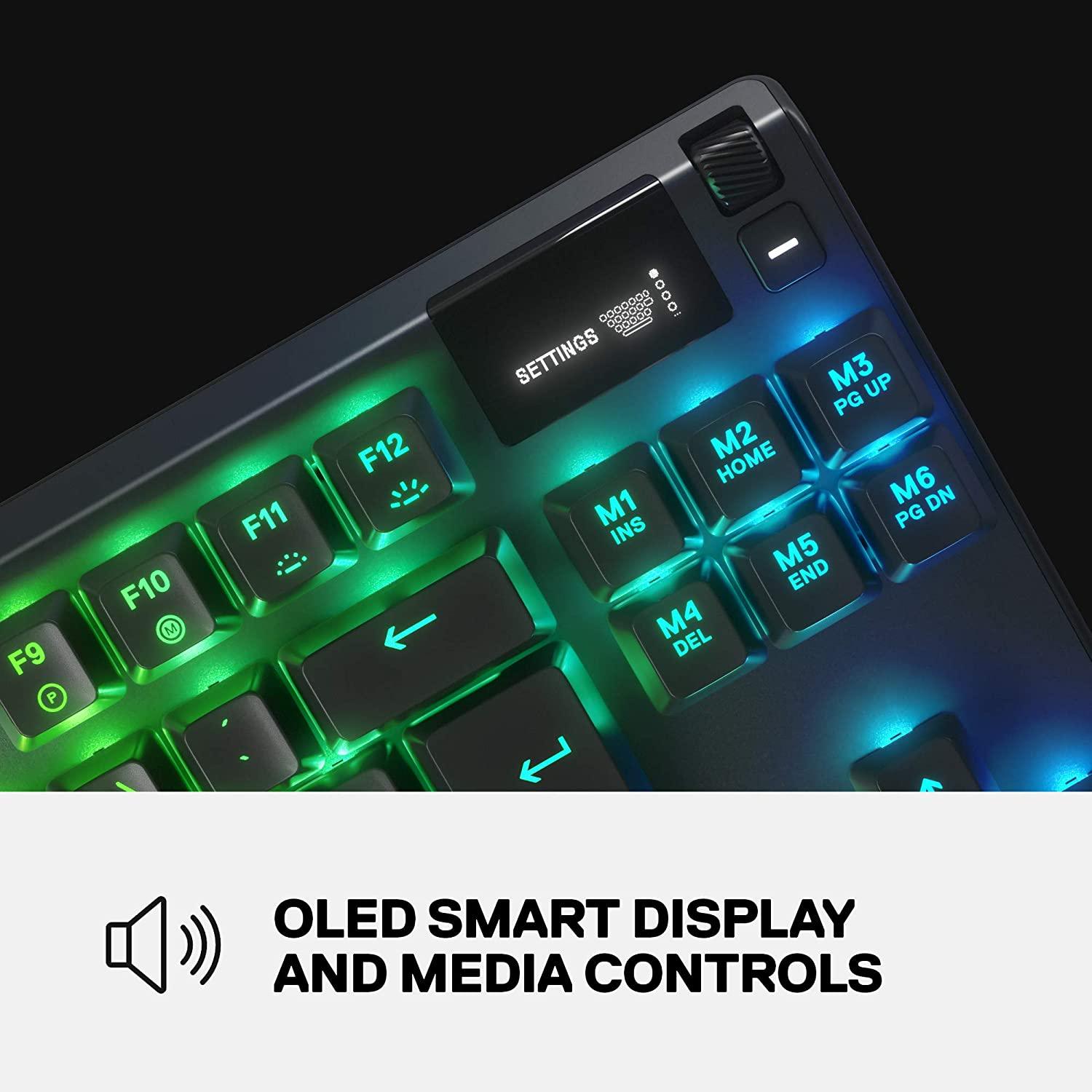 STEELSERIES APEX PRO TKL MECHANICAL GAMING KEYBOARD PC/MAC/XBOXONE/PS4 (US64734) - DataBlitz