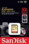 Sandisk Extreme 64GB SDXC UHS-1 Memory Card (SDSDXV6-064G-GNCIN) - DataBlitz