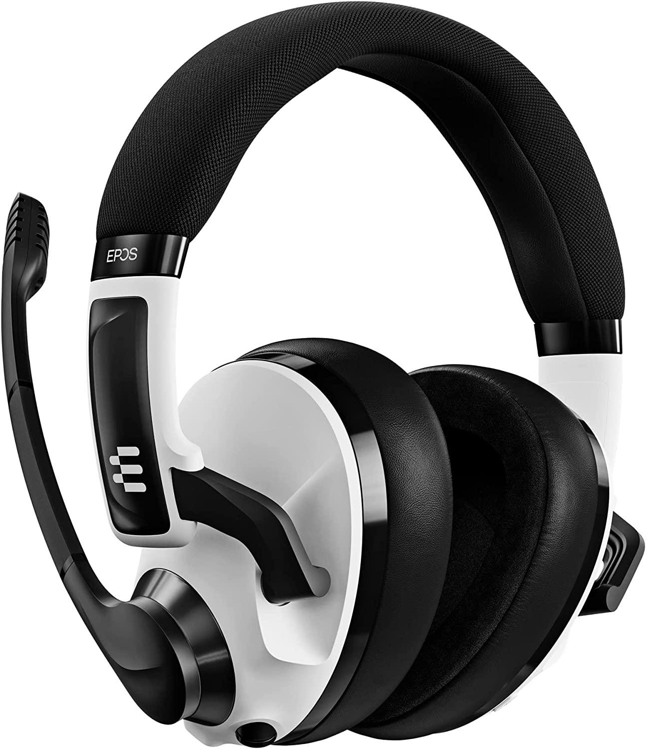 EPOS H3 Hybrid Closed Acoustic Gaming Headset w/ Bluetooth (White) - DataBlitz