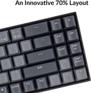 Keychron K14 White LED Backlight Hot-Swappable Wireless Mechanical Keyboard (Brown Switch) (K14G3) - DataBlitz