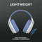 LOGITECH G435 LIGHTSPEED WIRELESS GAMING HEADSET (WHITE) - DataBlitz