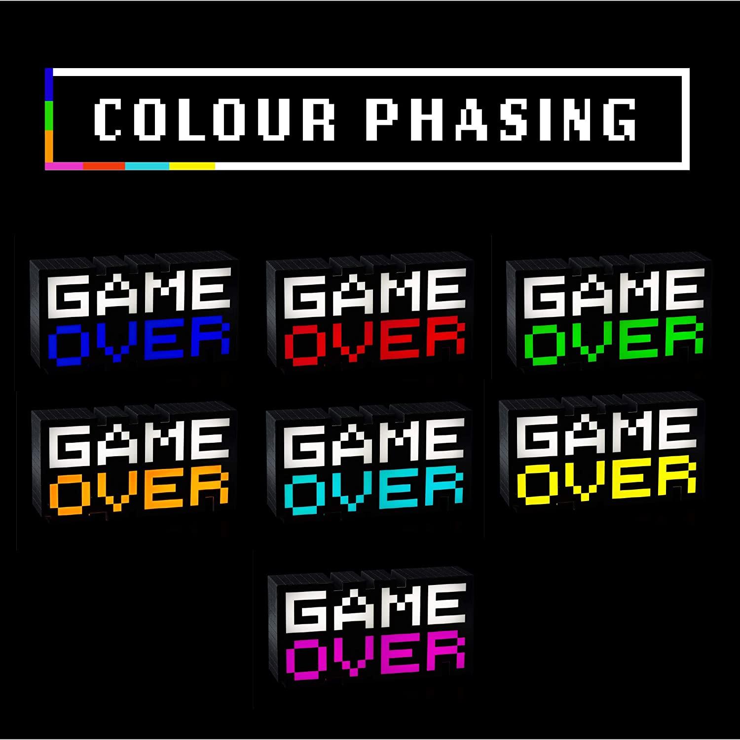 PALADONE 8-BIT GAME OVER LIGHT (PP5016V2) - DataBlitz