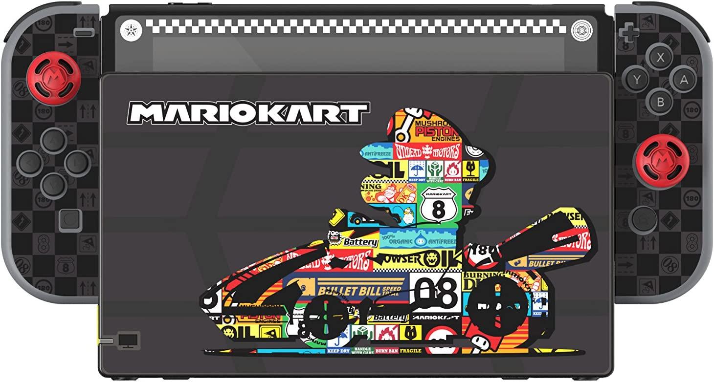 NSW PDP Play & Protect Skins Mario Kart Edition (500-057) - DataBlitz