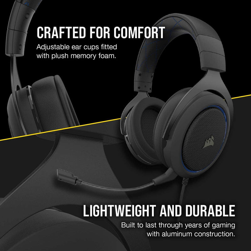 CORSAIR HS50 PRO STEREO GAMING HEADSET GREEN FOR XB1/PC/MAC/MOBILE/NINTENDO SWITCH - DataBlitz