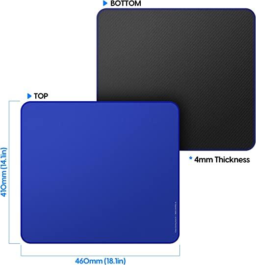PULSAR Para Control Mouse Pad V2 (Medium Speed) (XL Blue) (PMP11XLL) - DataBlitz