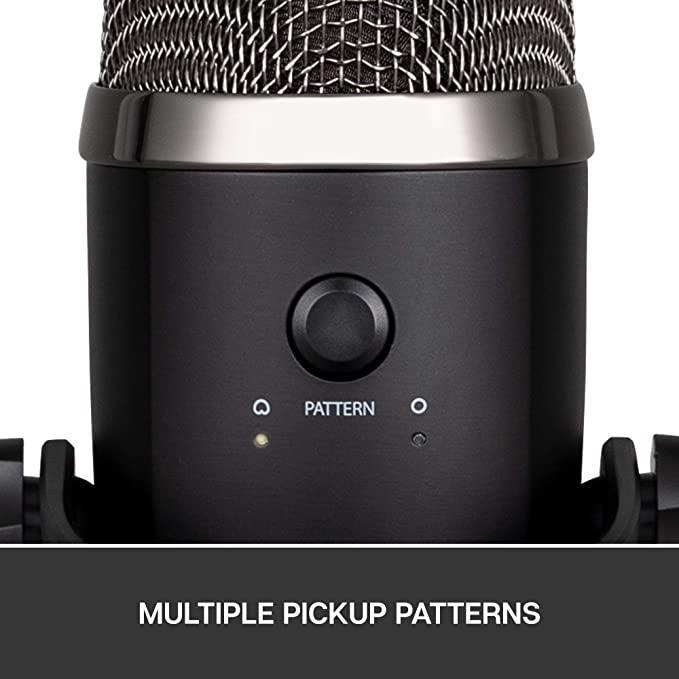 LOGITECH Blue Yeti Nano Premium USB Mic For Recording And Streaming (Blackout) - DataBlitz