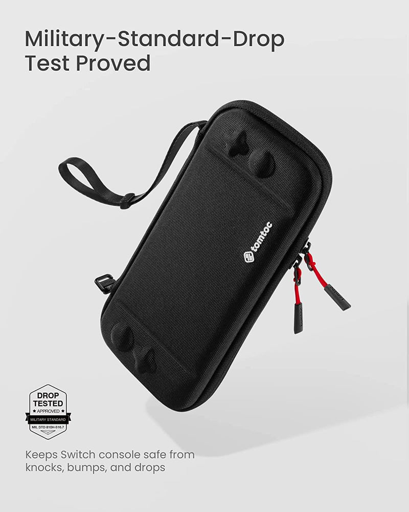 NSW Tomtoc Fancy Series 2 Slim Protective Case For N-Switch OLED / N-Switch (Black) (A0531D1) - DataBlitz