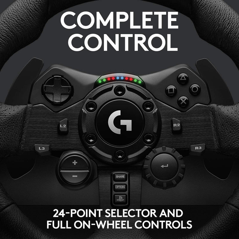 Logitech G923 (PC / Playstation) + Racing Gloves - Simulation