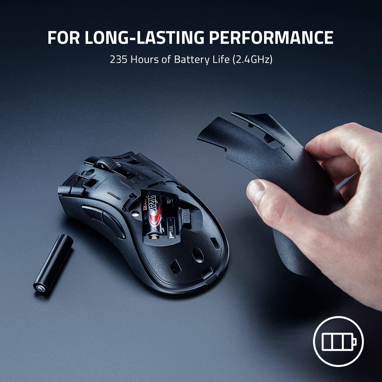 RAZER DEATHADDER V2 X HYPERSPEED ERGONOMIC WIRELESS GAMING MOUSE - DataBlitz